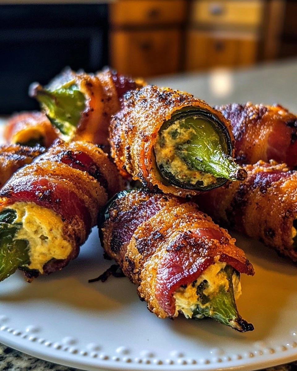 Bacon-Wrapped Jalapeño Poppers