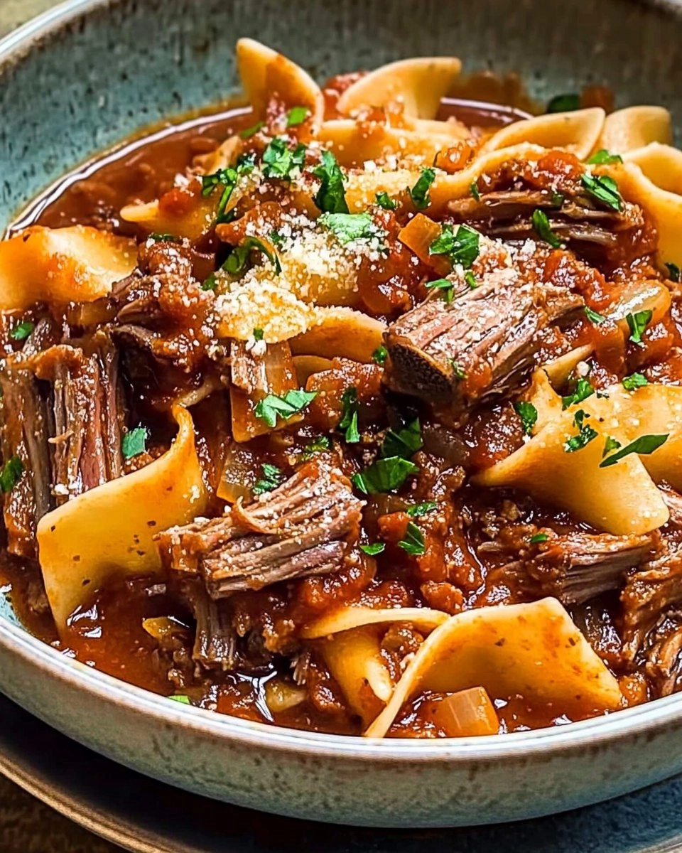 Crockpot Short Rib Ragu