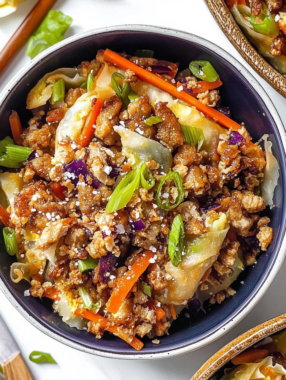 Deconstructed Egg Rolls