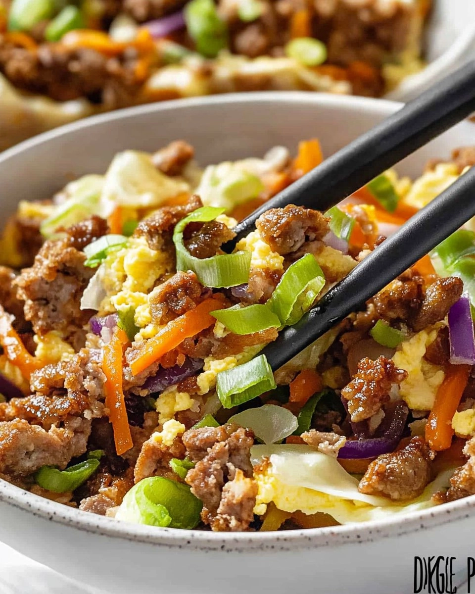 Deconstructed Egg Rolls