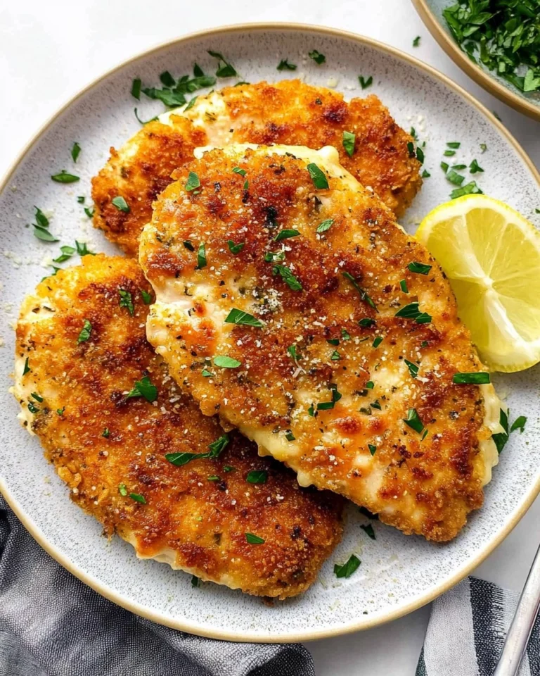 Easy-Chicken-Parmesan-Crispy-Pan-Fried-Chicken-Breast-Recipe