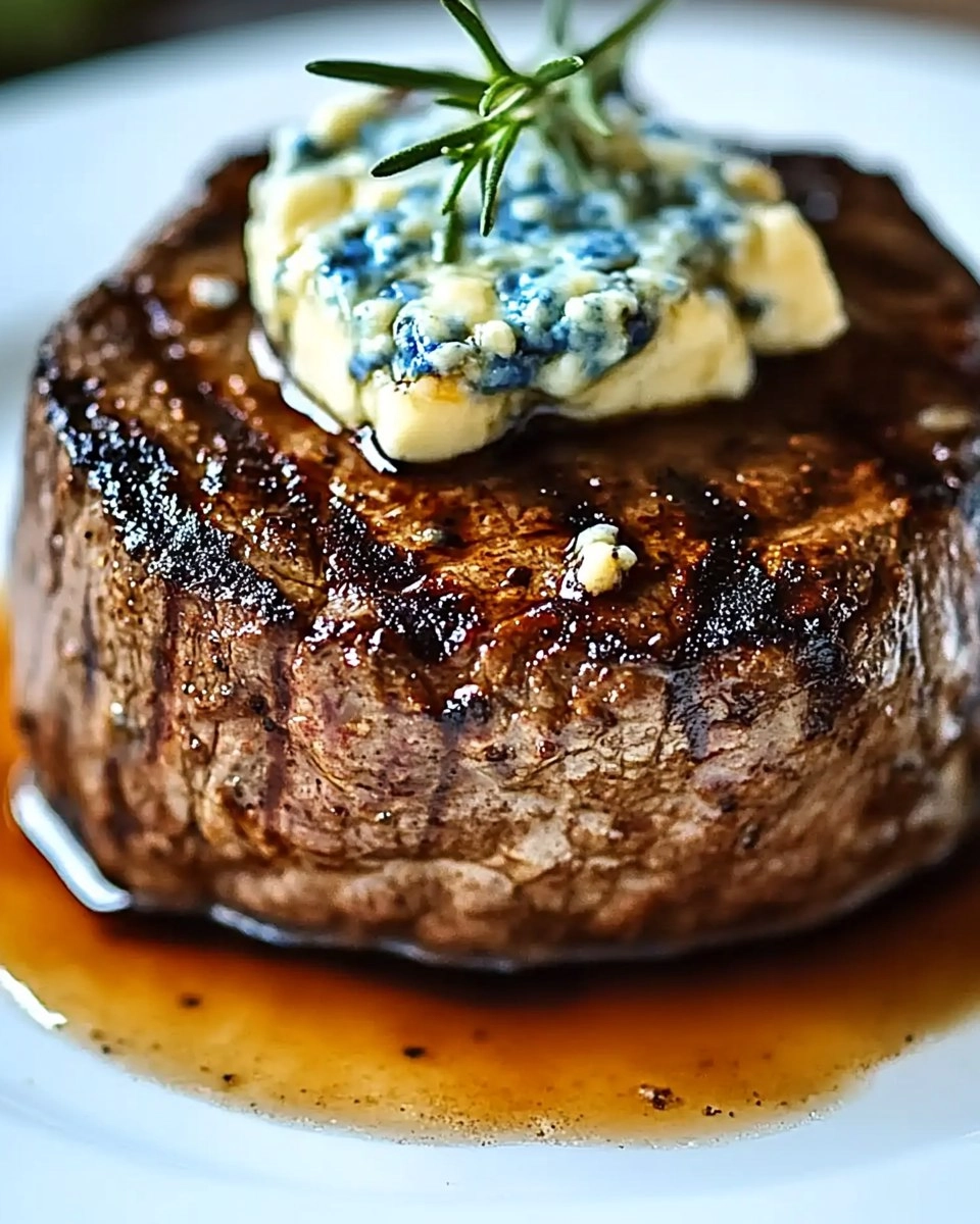 Filet Mignon with Blue Cheese Butter