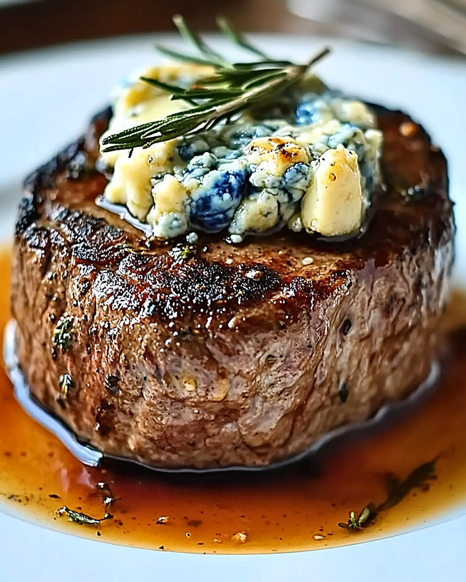 Filet Mignon with Blue Cheese Butter