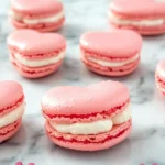 Galentines-Brunch-Foods-Heart-Shaped-Macarons-Recipe