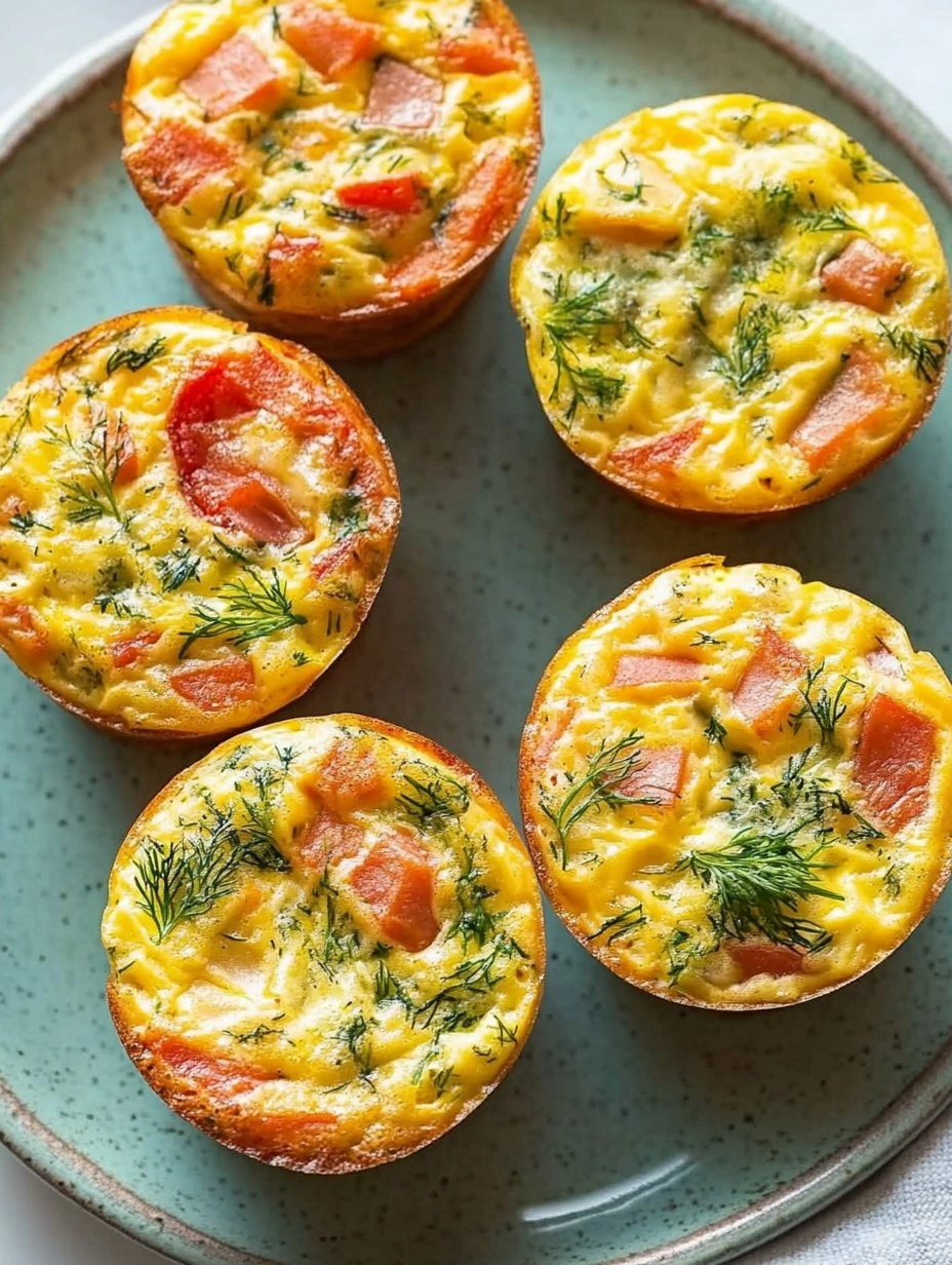 Mini Frittata Muffins with Dill 76 Mini Frittata Muffins with Dill