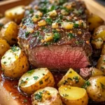 Roast-Sirloin-with-Potato-Bake-Recipe
