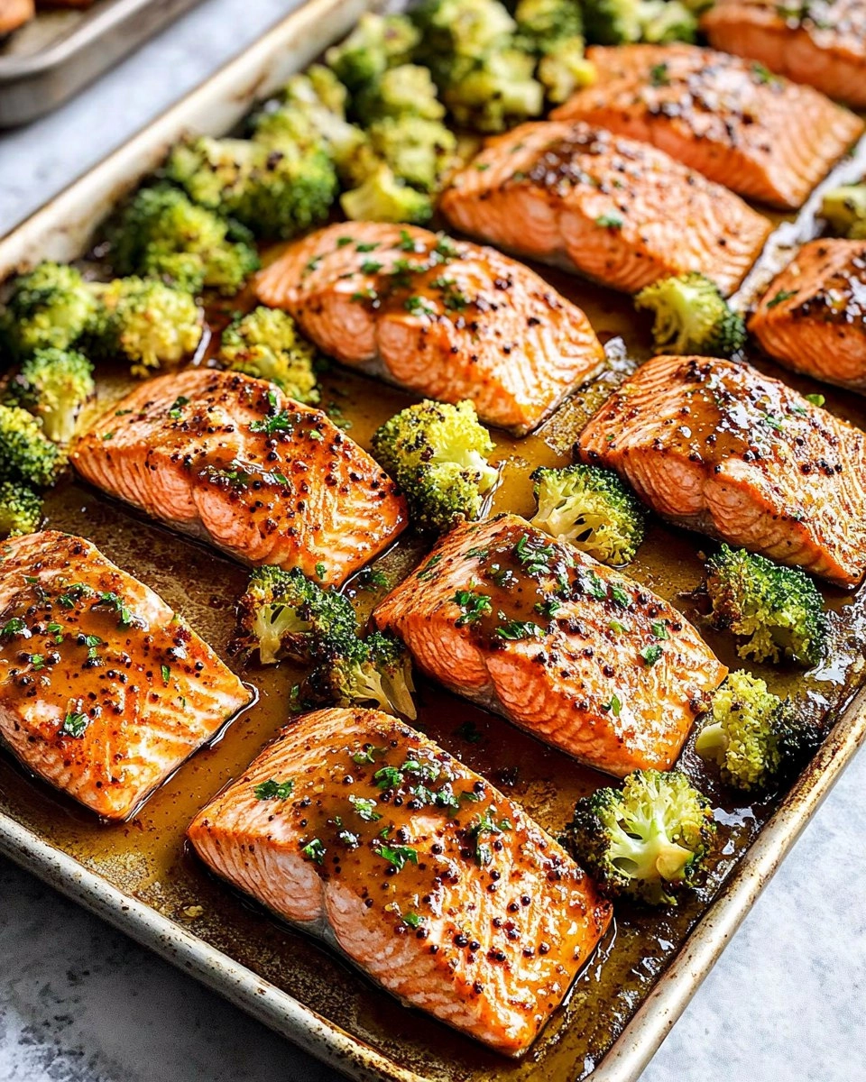 Sheet-Pan Honey Mustard Salmon 115 Sheet-Pan Honey Mustard Salmon