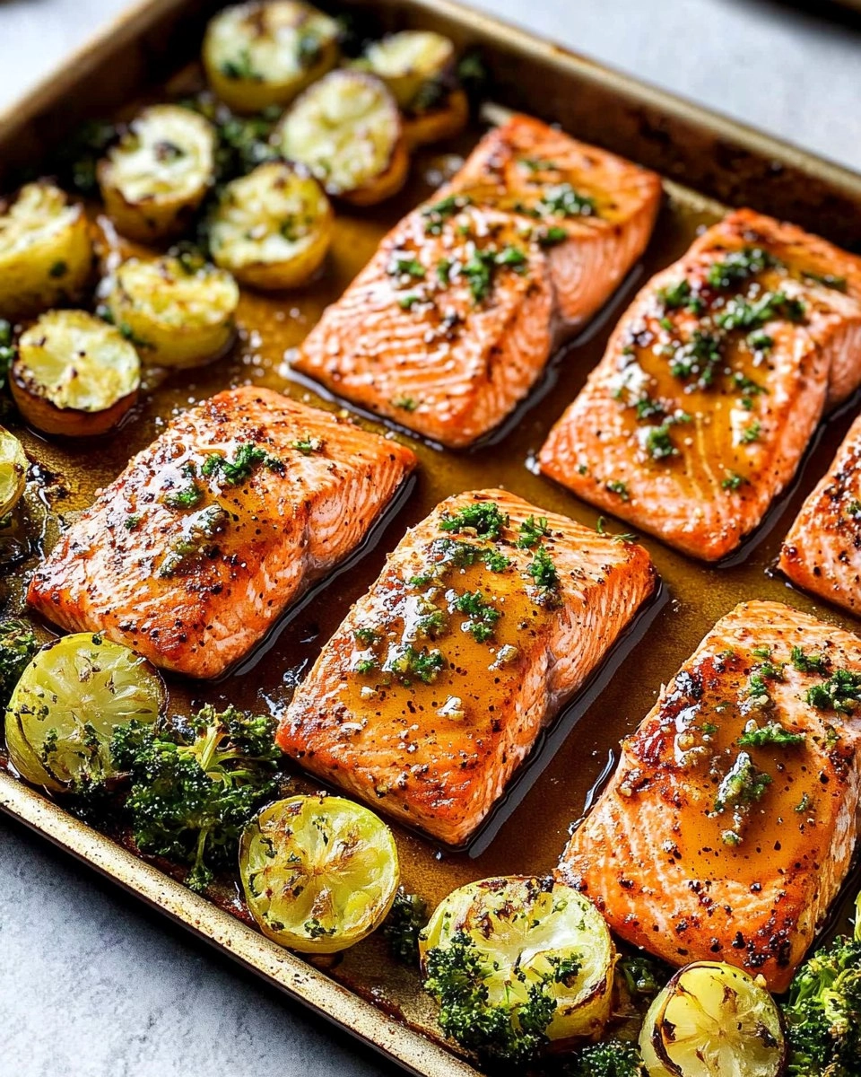 Sheet-Pan Honey Mustard Salmon 117 Sheet-Pan Honey Mustard Salmon