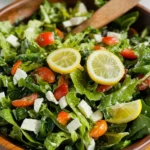 Spring Green Salad | Fresh Chopped Salad with Lemon Dressing 148 Spring-Green-Salad-Fresh-Chopped-Salad-with-Lemon-Dressing-Recipe