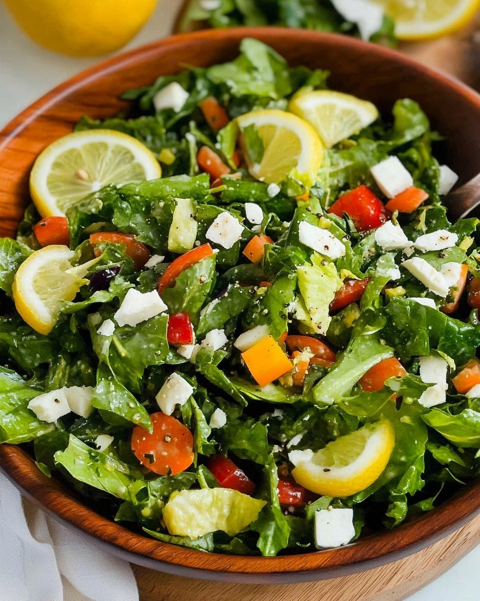 Spring Green Salad | Fresh Chopped Salad with Lemon Dressing 147 Spring Green Salad | Fresh Chopped Salad with Lemon Dressing