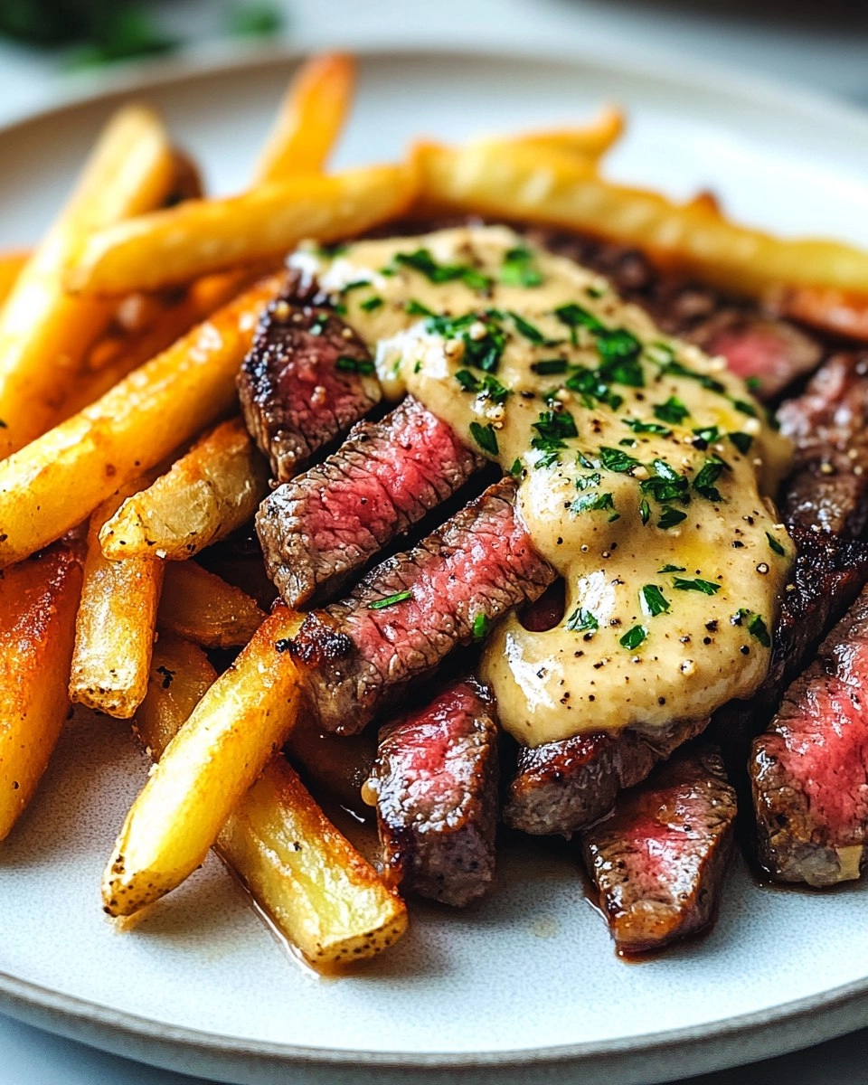 Steak Frites with Honey Dijon Aioli