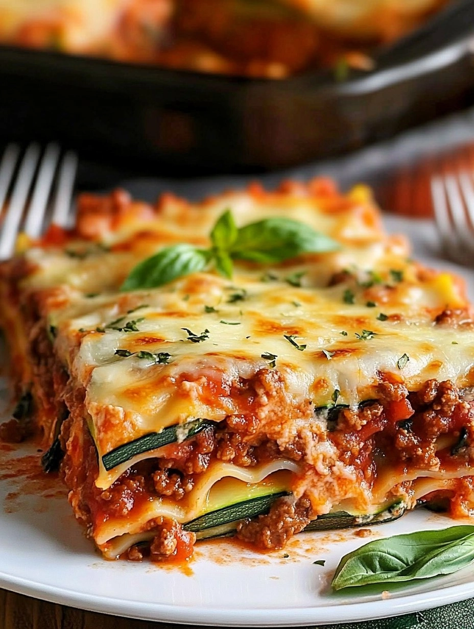 Zucchini Lasagna Bolognese