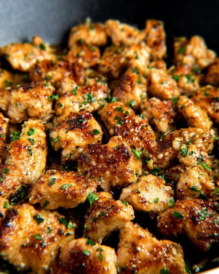 15-Minute-Garlic-Butter-Chicken-Bites-Easy-One-Pan-Recipe
