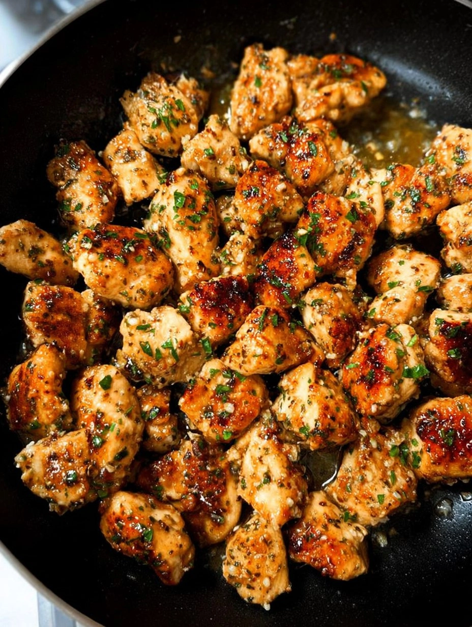 15-Minute Garlic Butter Chicken Bites | Easy One-Pan Recipe 96 15-Minute Garlic Butter Chicken Bites | Easy One-Pan Recipe