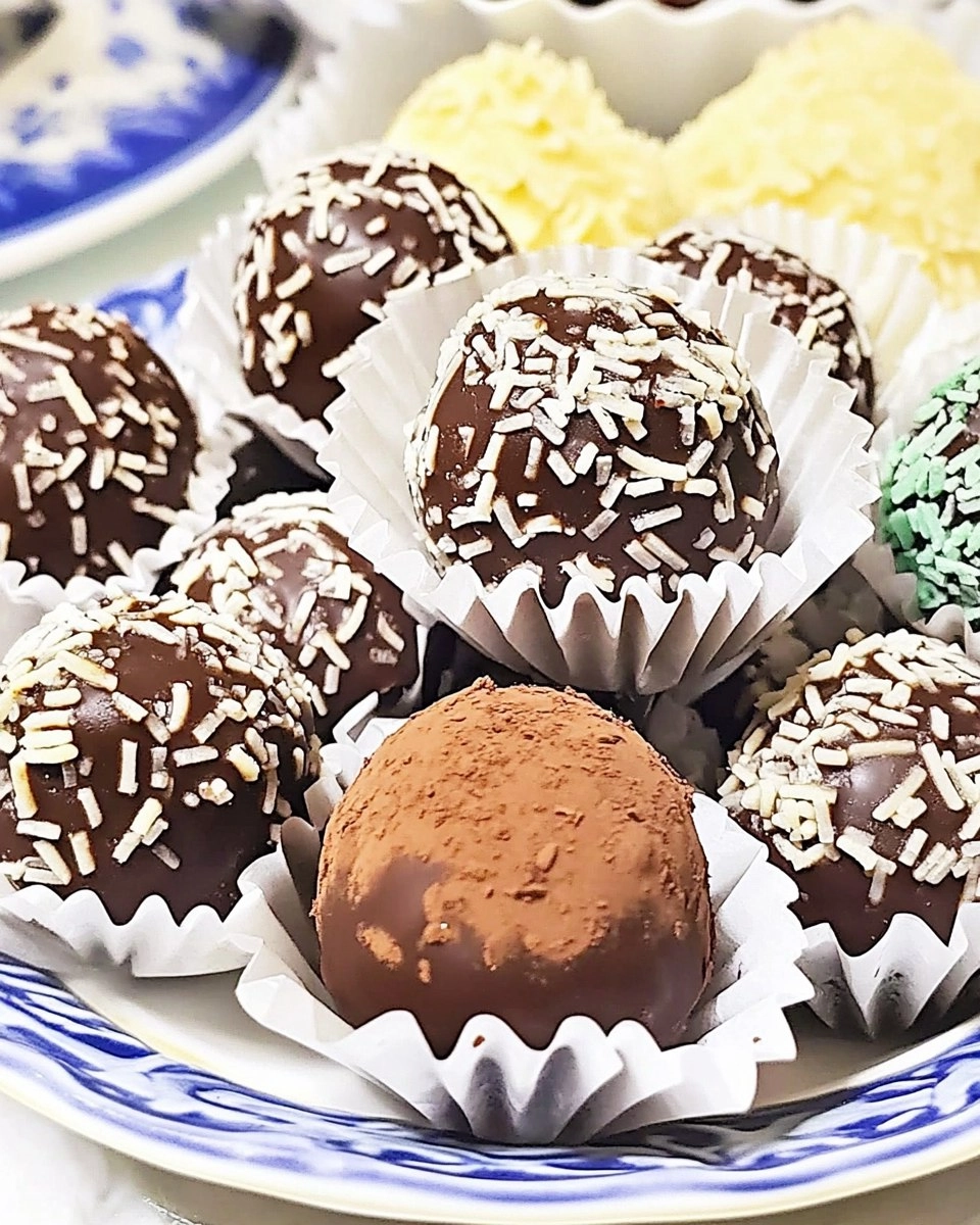 Baileys Chocolate Truffles (No-Bake Irish Cream Treats)