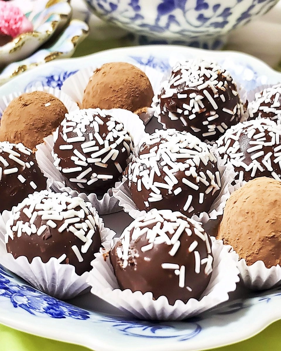 Baileys Chocolate Truffles (No-Bake Irish Cream Treats)