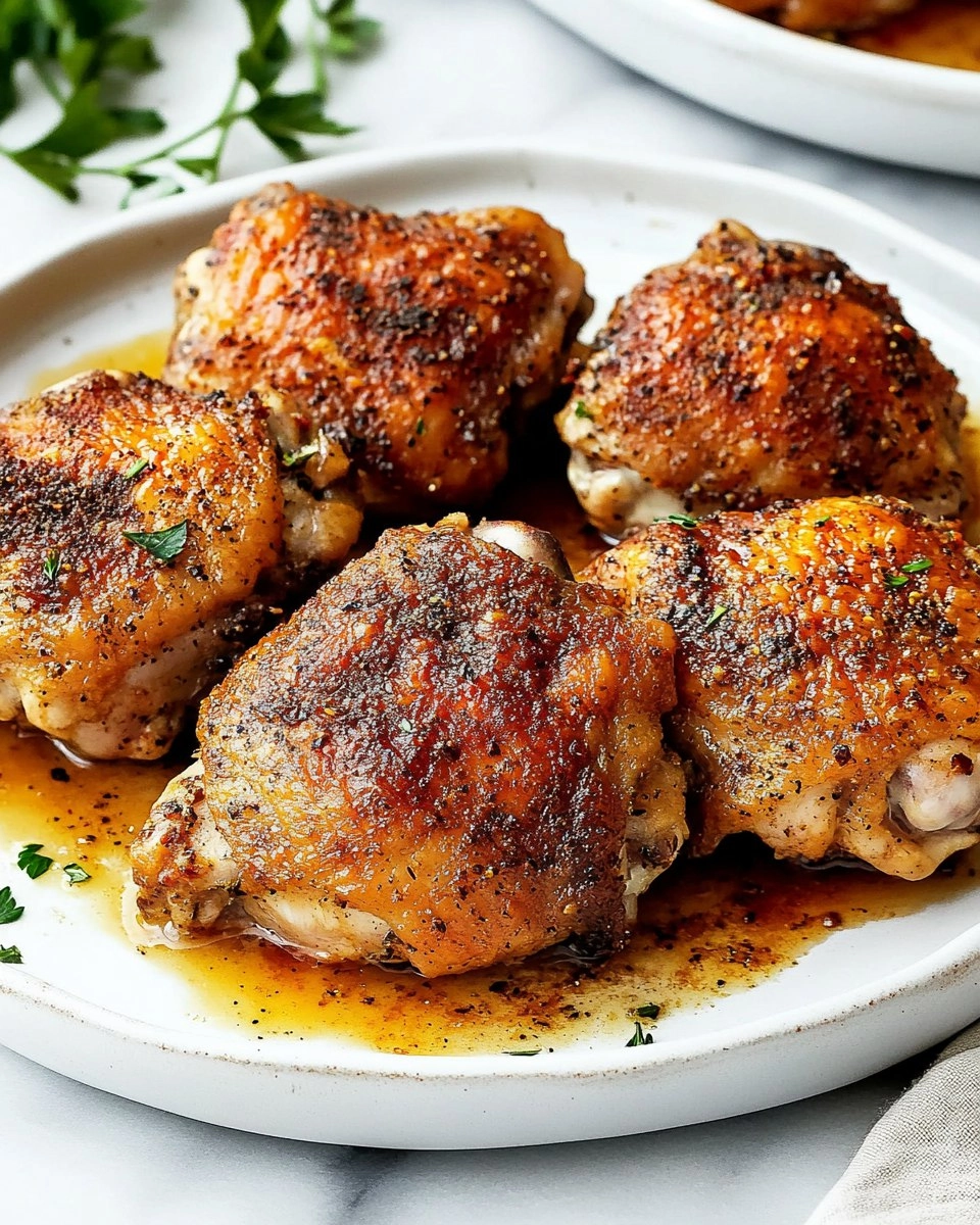 Baked Chicken Thighs | Juicy Oven-Roasted Chicken 82 Baked Chicken Thighs | Juicy Oven-Roasted Chicken