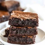 Brownies-Fudgy-Dark-Chocolate-Brownies-Recipe