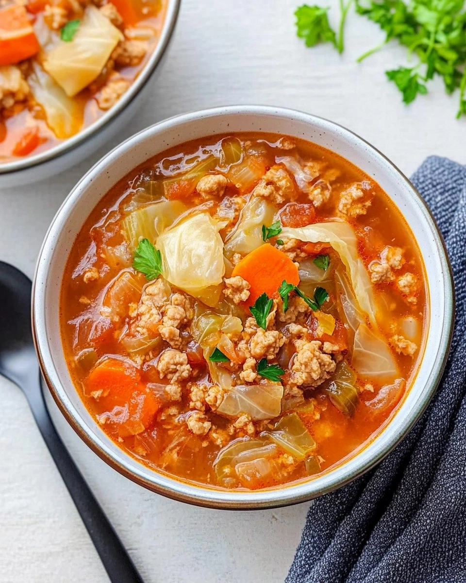 Cabbage Roll Soup (All the Flavor, No Rolling) 127 Cabbage Roll Soup (All the Flavor, No Rolling)