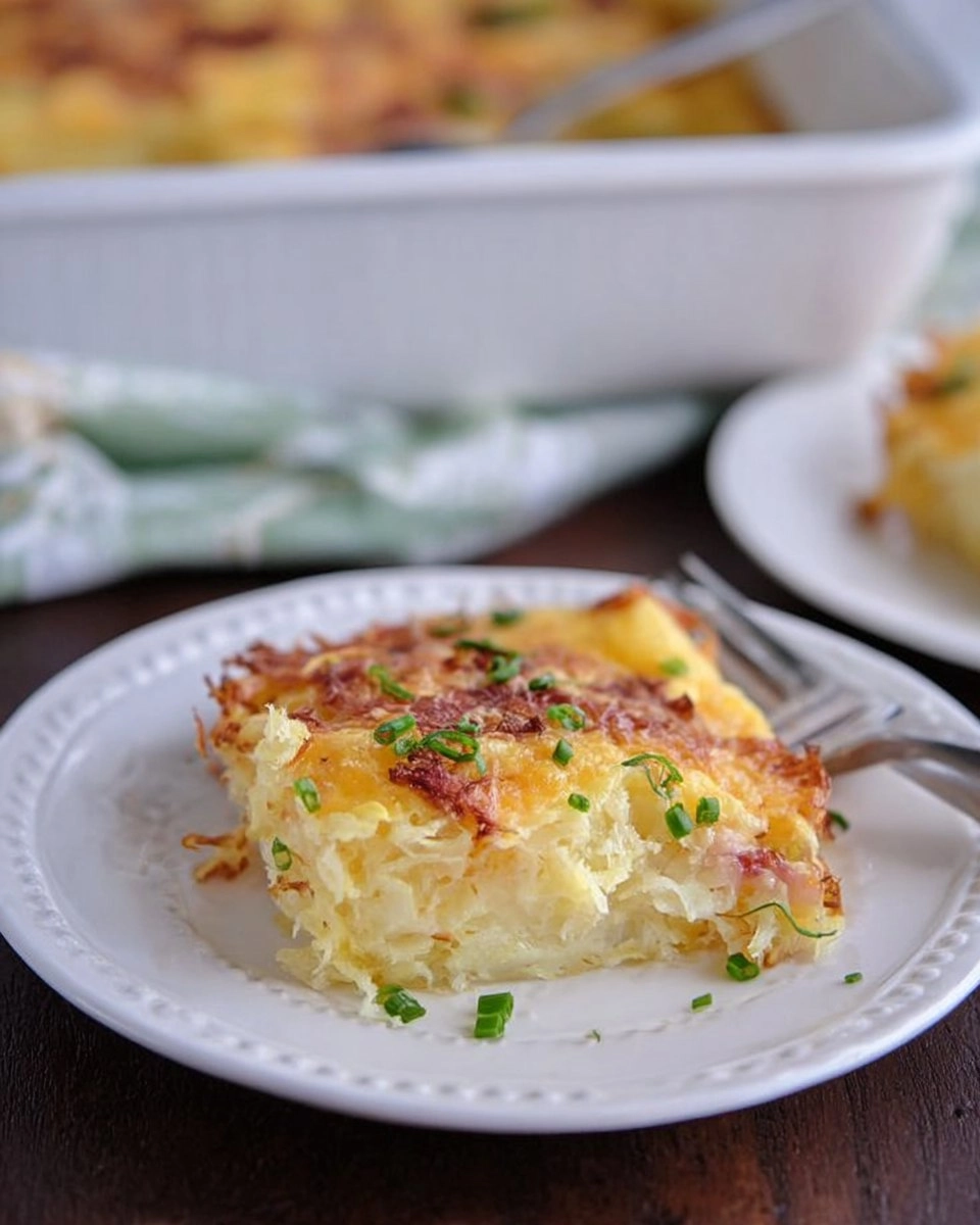 Cheesy Hash Brown Egg Bake (Crowd-Pleasing Easter Brunch Casserole)