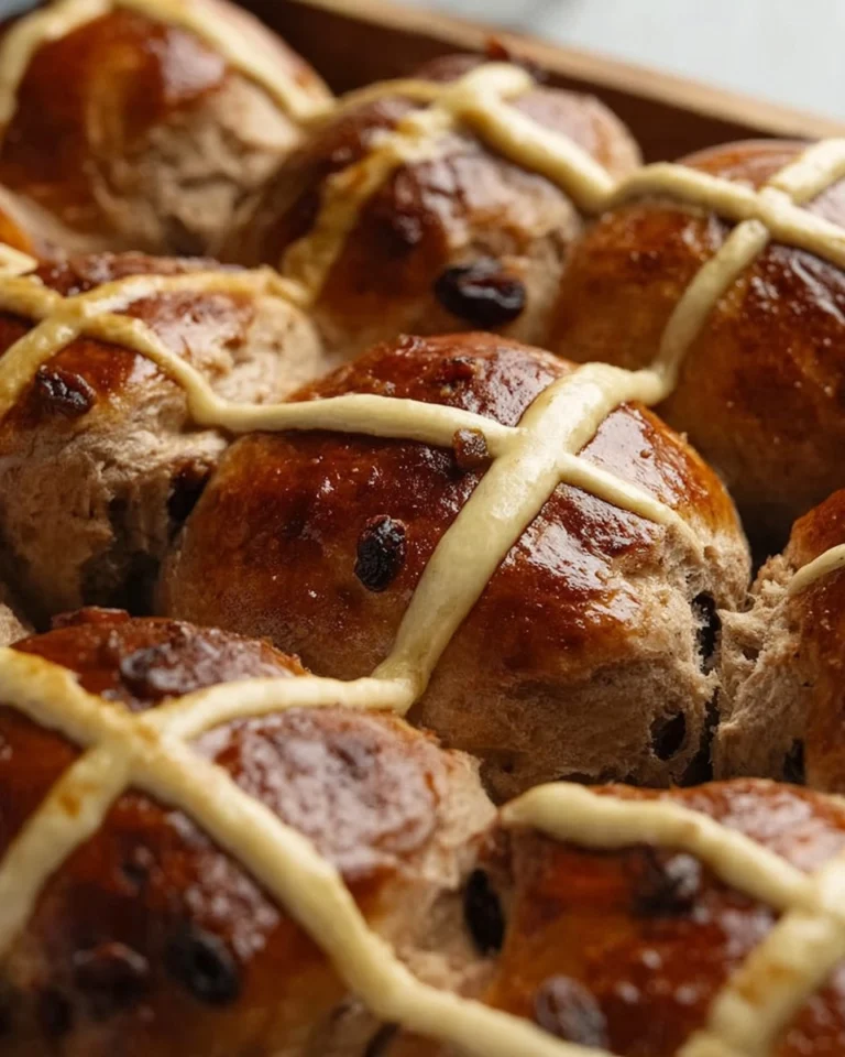 Cinnamon-Raisin-Hot-Cross-Buns-Make-Ahead-Easter-Rolls-Recipe