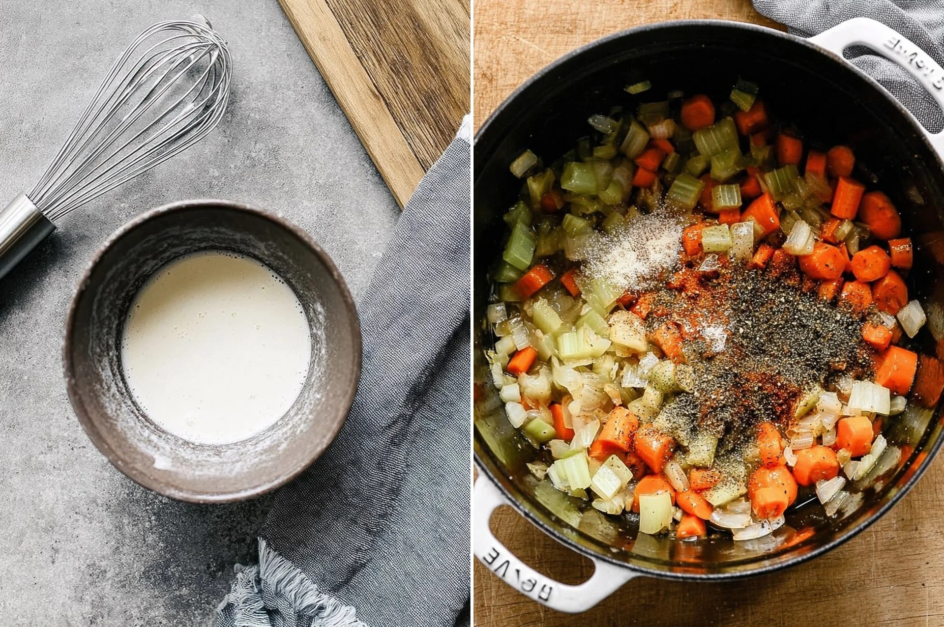 Creamy Chicken & Gnocchi Soup with Spinach