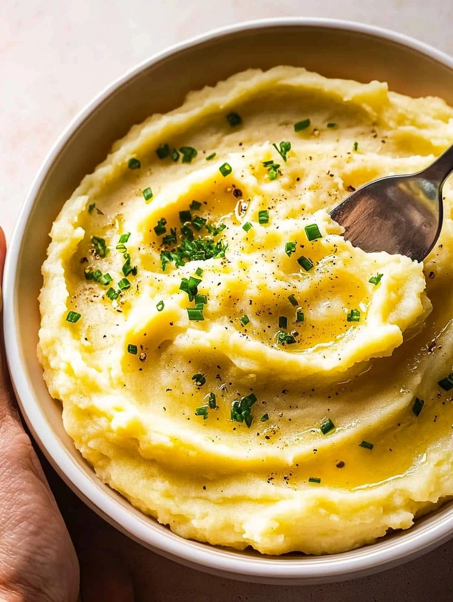 Creamy Garlic Mashed Potatoes (Restaurant Style) 91 Creamy Garlic Mashed Potatoes (Restaurant Style)