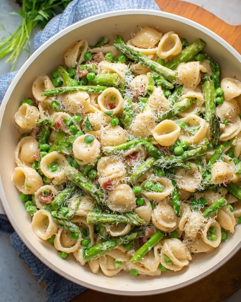 Creamy-Lemon-Asparagus-Pasta-with-Peas-Parmesan-Recipe