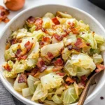 Crispy-Pan-Fried-Cabbage-with-Bacon-Onions-Recipe