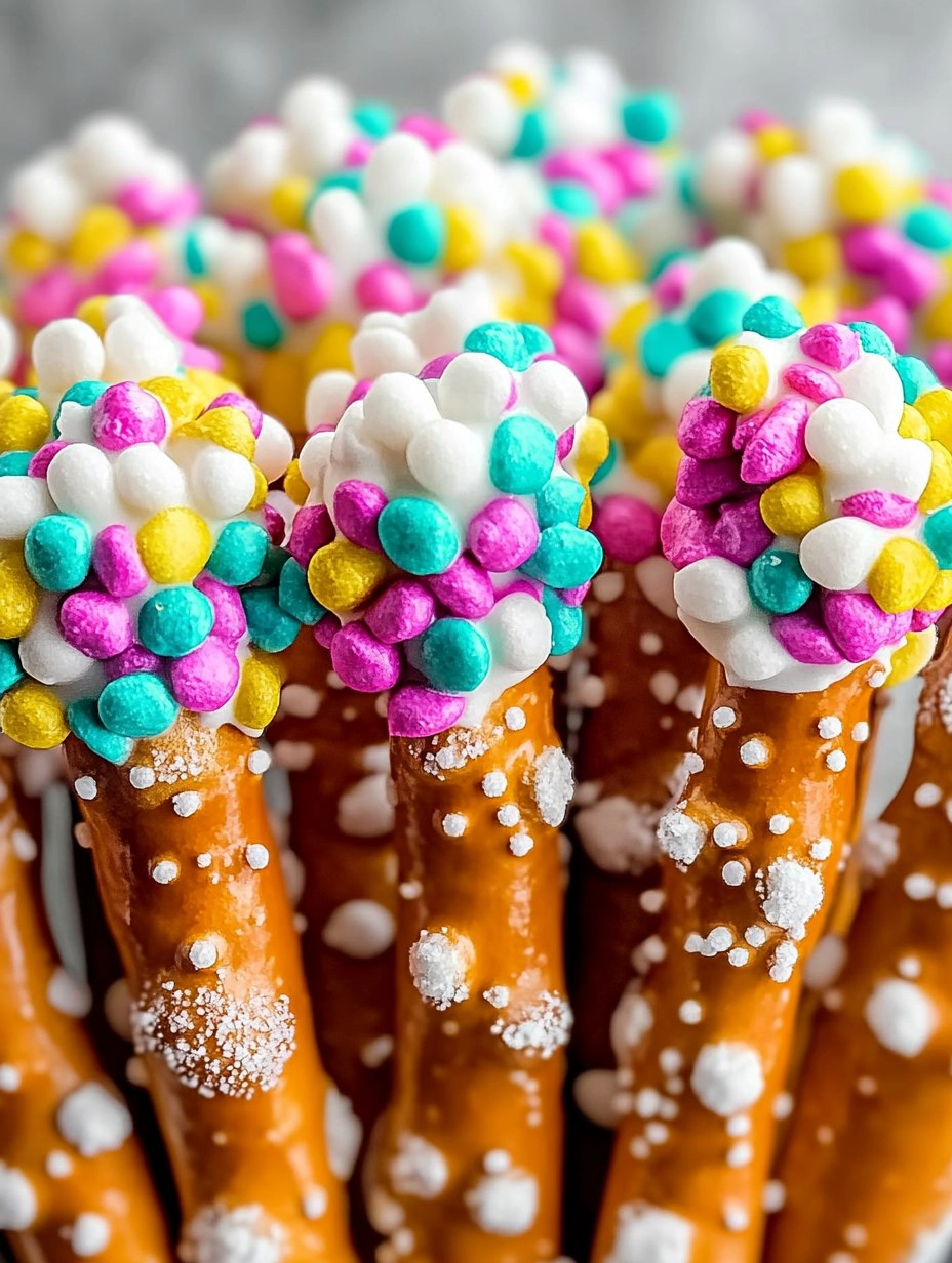 Dr. Seuss Truffula Tree Pretzel Rods to Delight Kids! 56 Dr. Seuss Truffula Tree Pretzel Rods to Delight Kids!