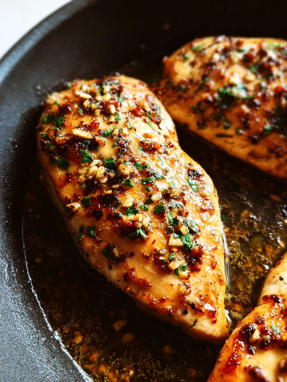 Garlic Butter Baked Chicken Breast