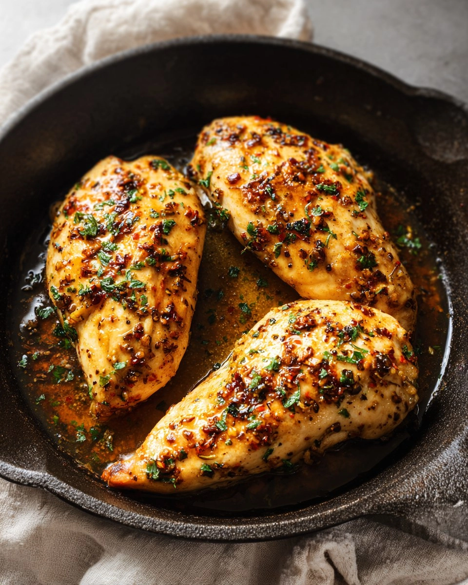 Garlic Butter Baked Chicken Breast