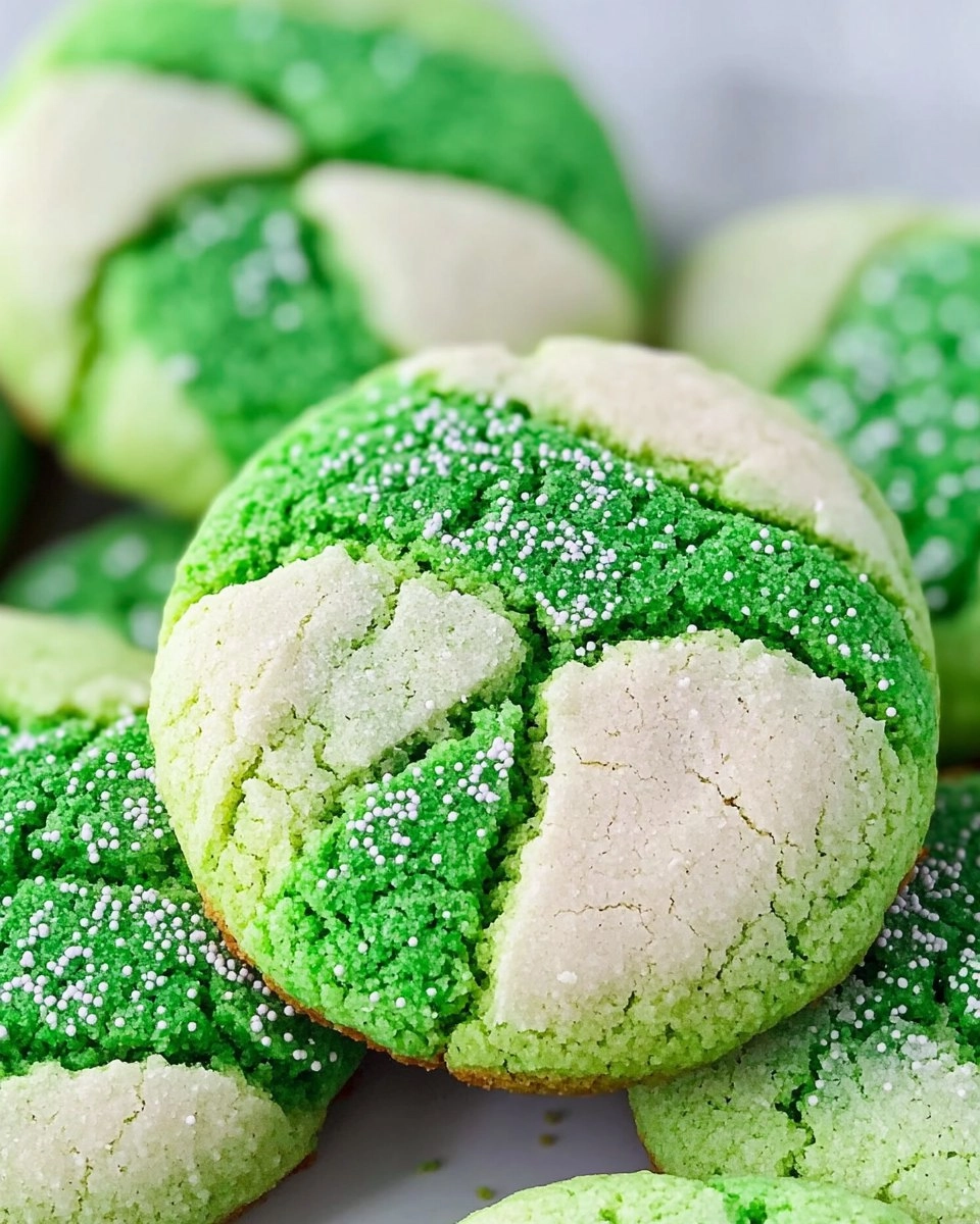 Green Cake Mix Cookies
