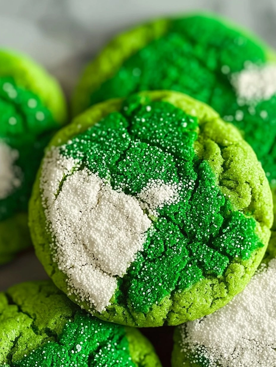 Green Cake Mix Cookies