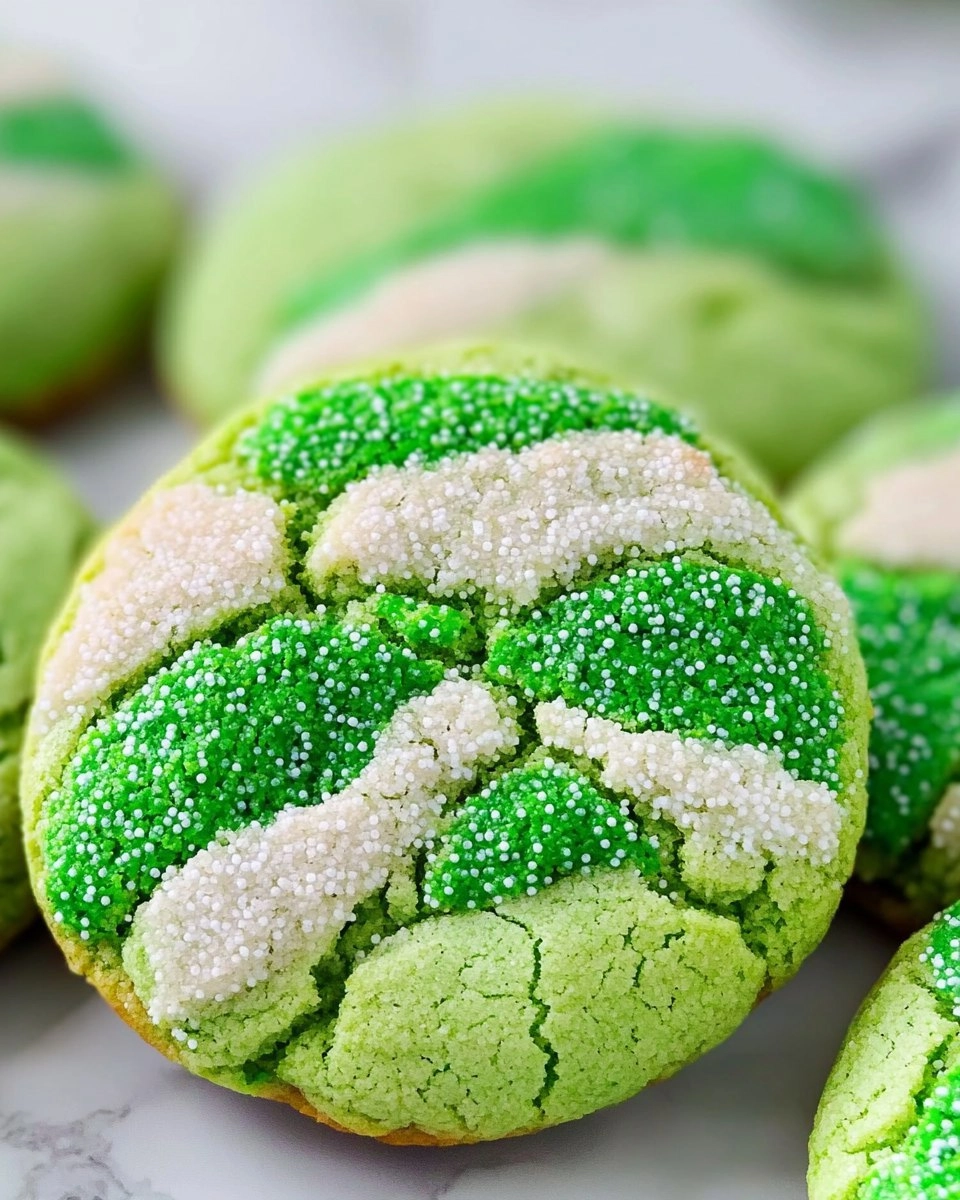 Green Cake Mix Cookies