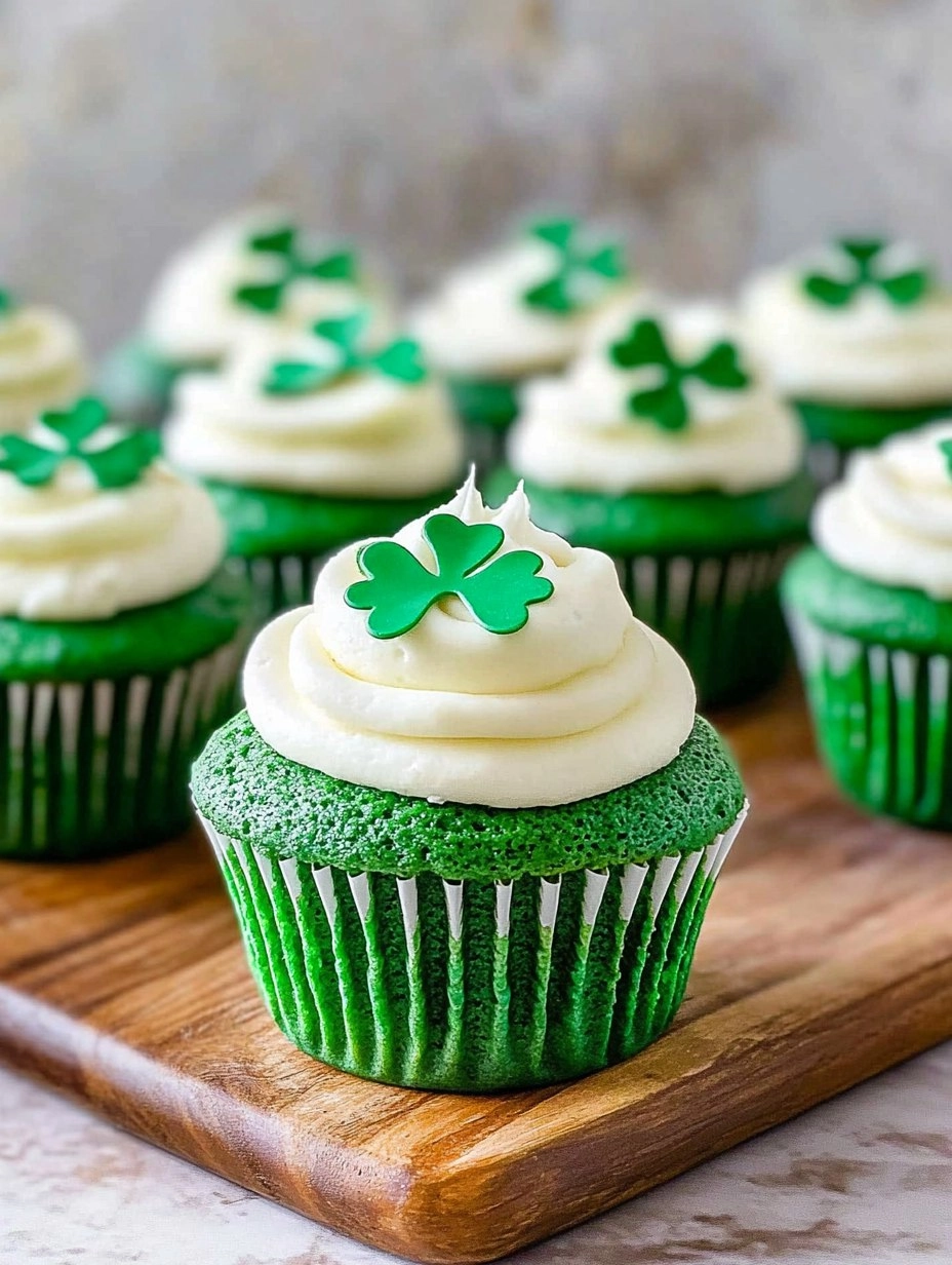 Green Velvet Cupcakes | St Patrick's Day Cupcake Recipe 131 Green Velvet Cupcakes | St Patrick's Day Cupcake Recipe