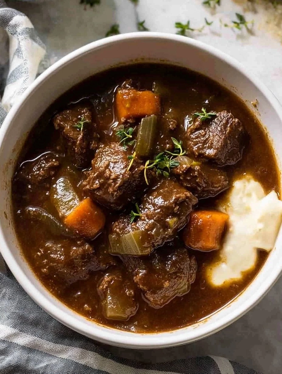 Guinness Beef Stew | Slow Cooker Irish Comfort Food