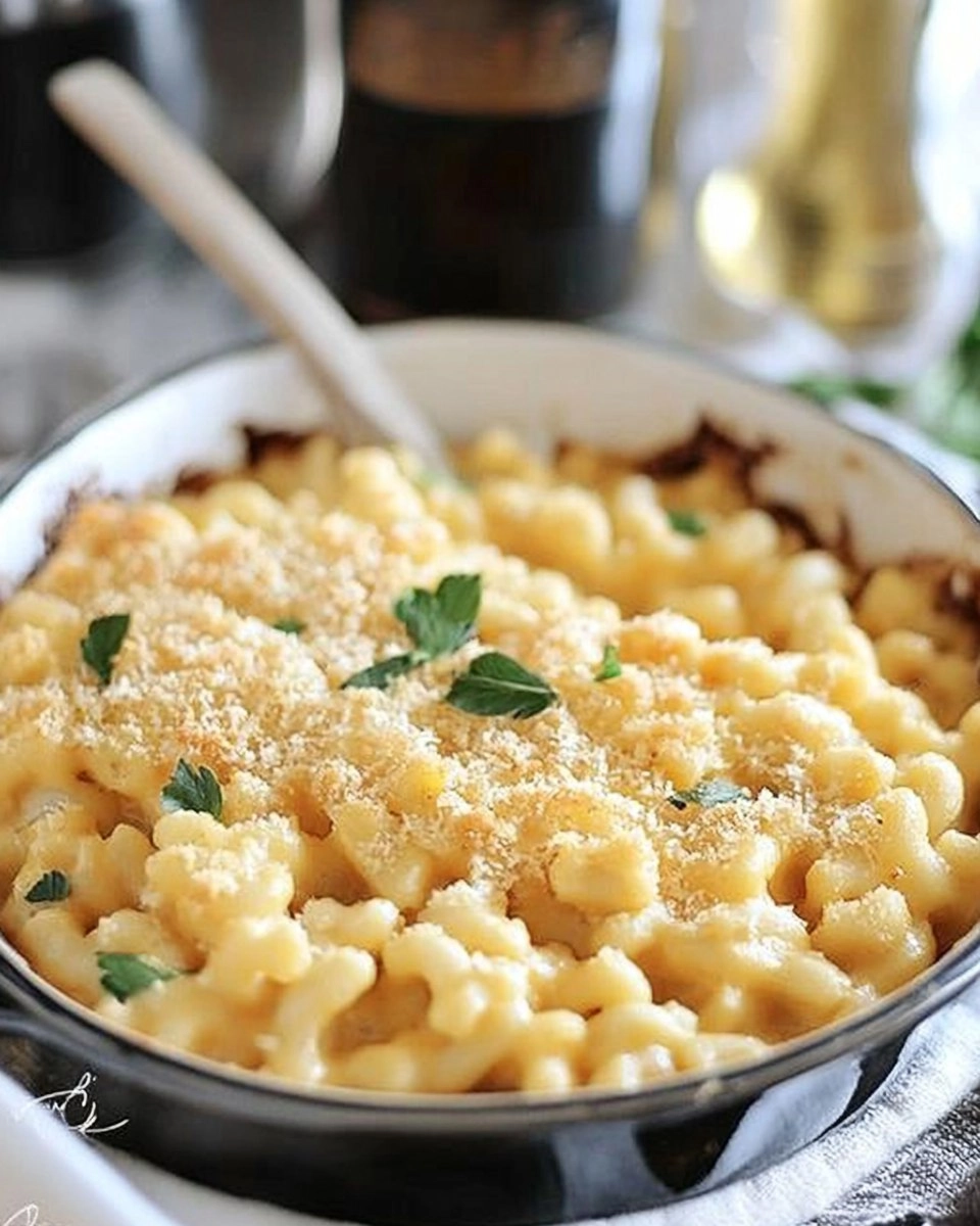 Irish Cheddar & Stout Mac and Cheese Bake