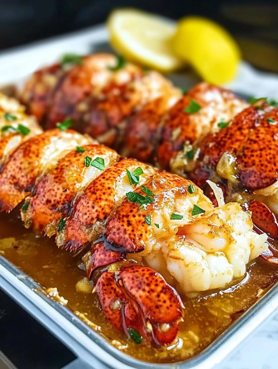 Lobster Tail in Irresistible Garlic Butter