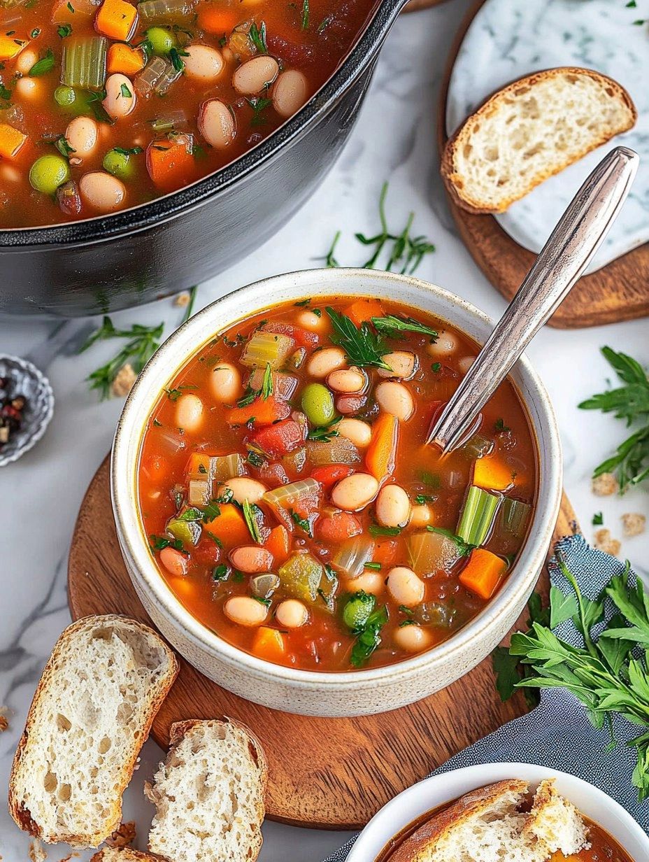 Minestrone Soup | Easy Vegetable and Bean Soup 126 Minestrone Soup | Easy Vegetable and Bean Soup