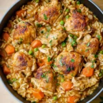 One Pot Chicken and Rice | Creamy Comfort Meal 108 One-Pot-Chicken-and-Rice-Creamy-Comfort-Meal-Recipe