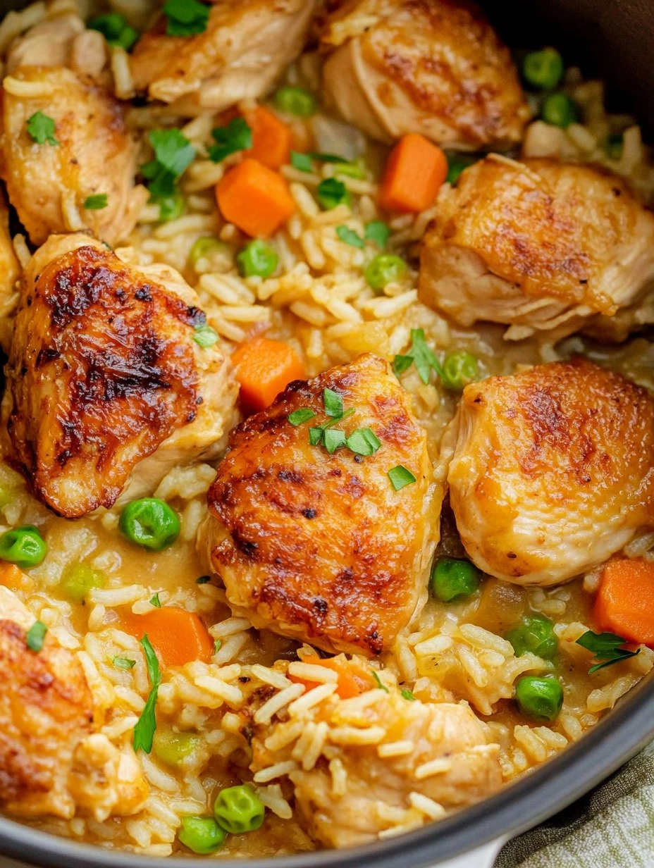 One Pot Chicken and Rice | Creamy Comfort Meal 106 One Pot Chicken and Rice | Creamy Comfort Meal