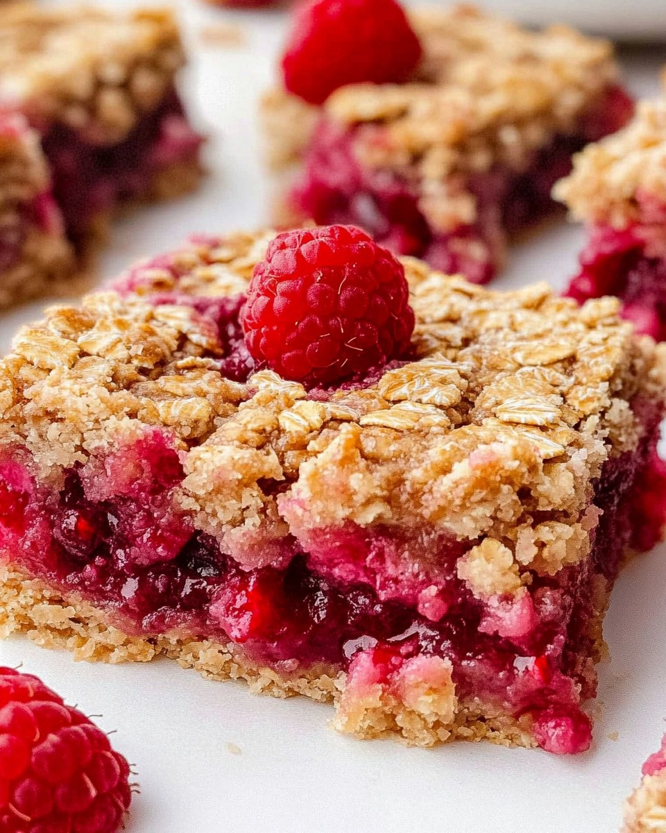 Raspberry Oat Bars 125 Raspberry Oat Bars