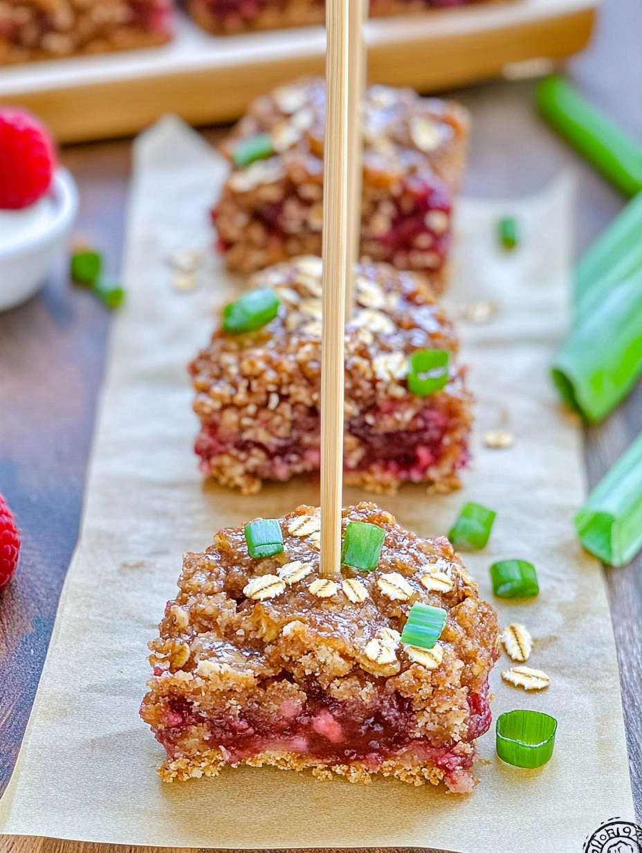 Raspberry Oat Bars 126 Raspberry Oat Bars