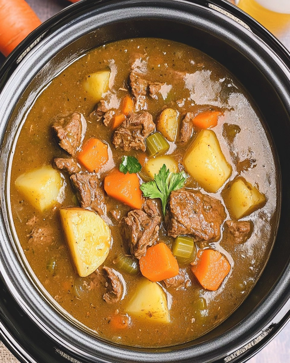 Slow Cooker Guinness Beef Stew with Potatoes & Carrots 145 Slow Cooker Guinness Beef Stew with Potatoes & Carrots
