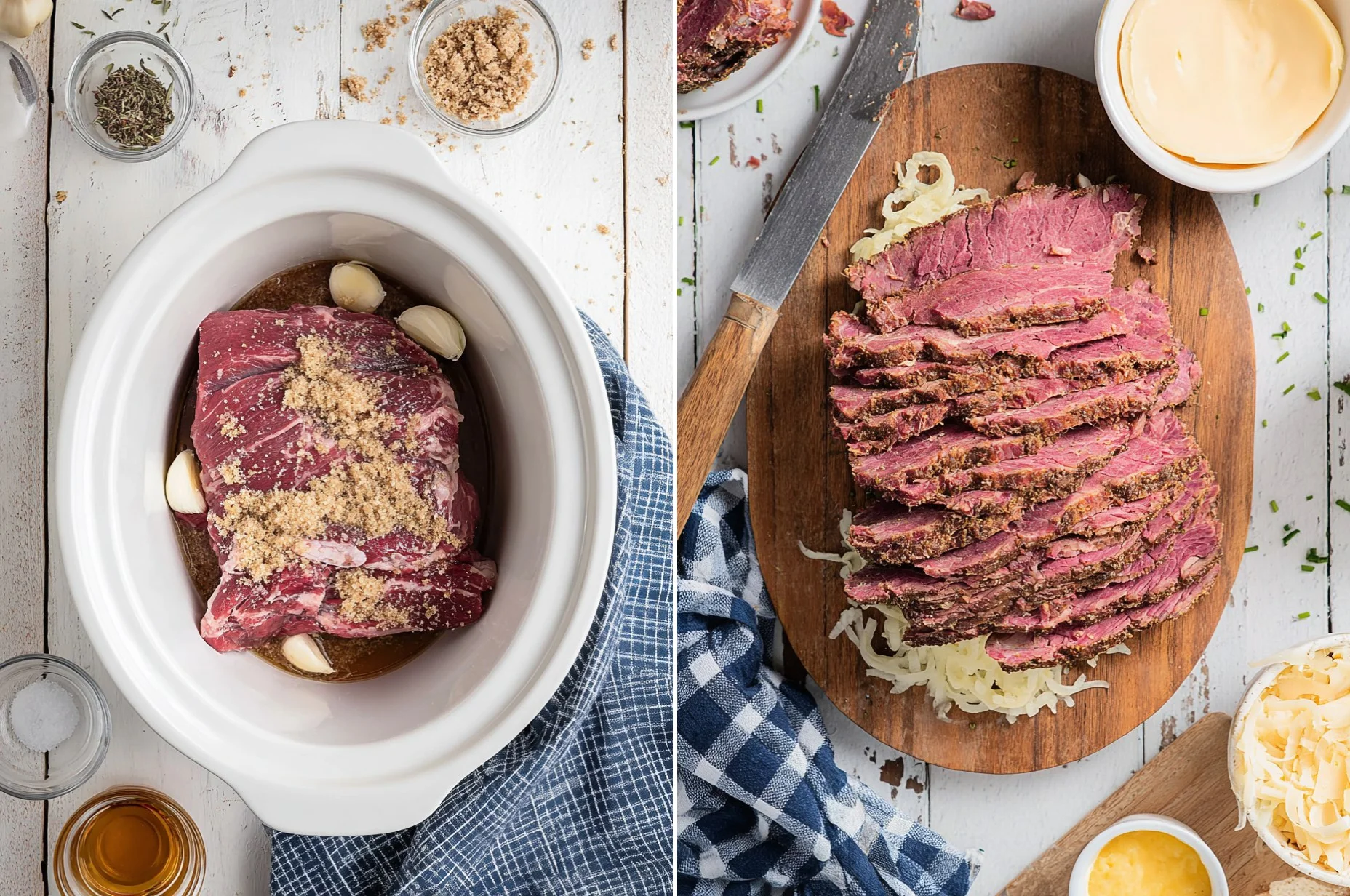 Slow Cooker Pastrami | Easy Crockpot Dinner