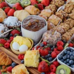 Spring-Brunch-Board-with-Eggs-Pastries-Fruit-Dips-Recipe