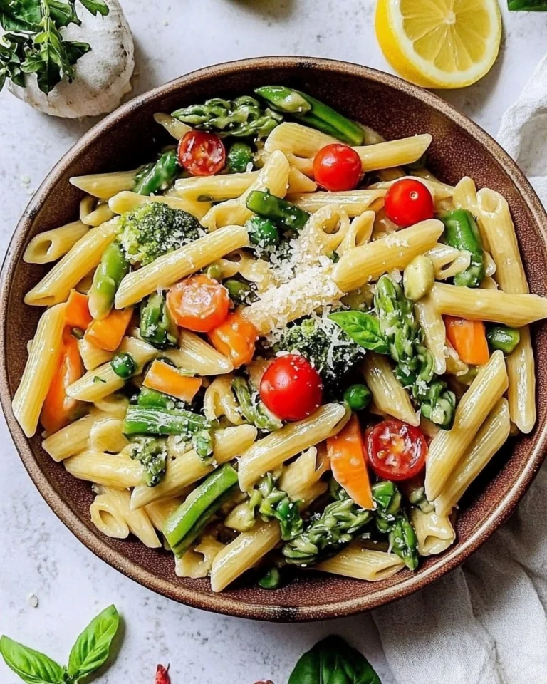 Spring-Pasta-Primavera-Fresh-Vegetable-Pasta-with-Light-Sauce-Recipe