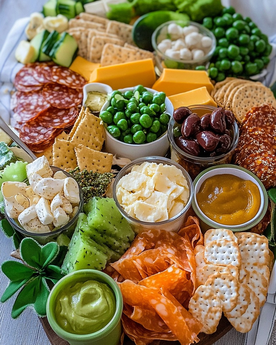 St Patrick's Day Charcuterie Board | Easy Snack Platter