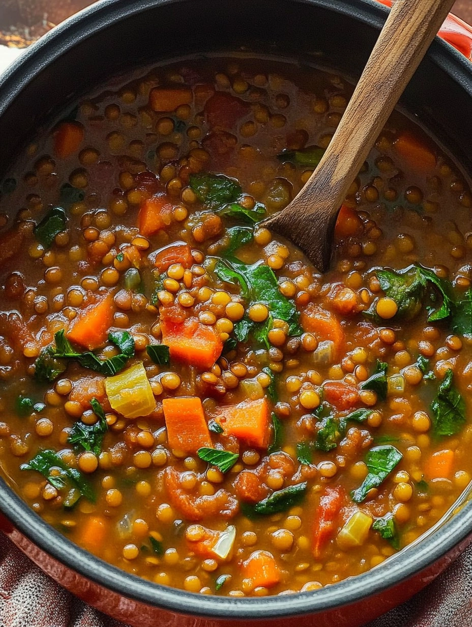 The Best Lentil Soup (Not Watery)